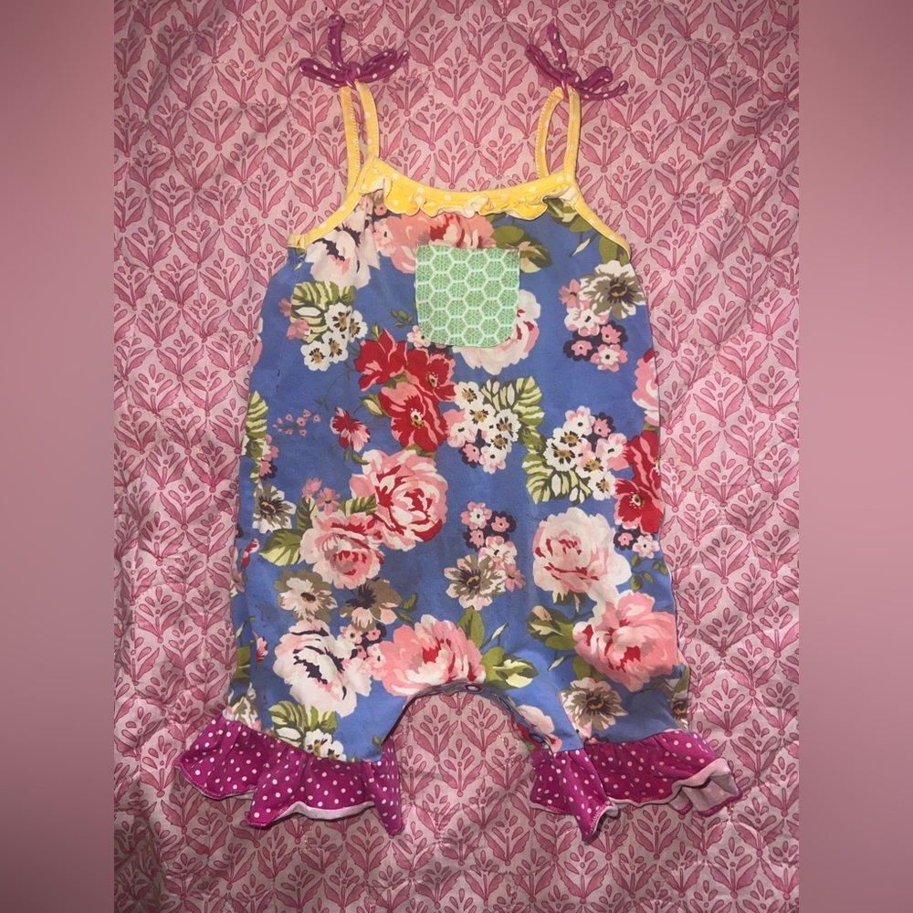 Matilda Jane Blue Floral Romper